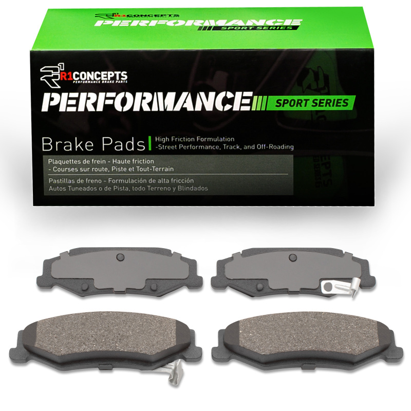 Chevrolet Corvette Brake Pads - Rear - R1 Concepts - Performance Sport - `97-`13